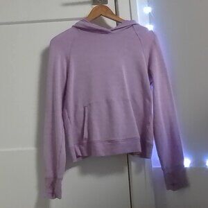 Purple Athleta Girl Criss/Cross back Sweatshirt
